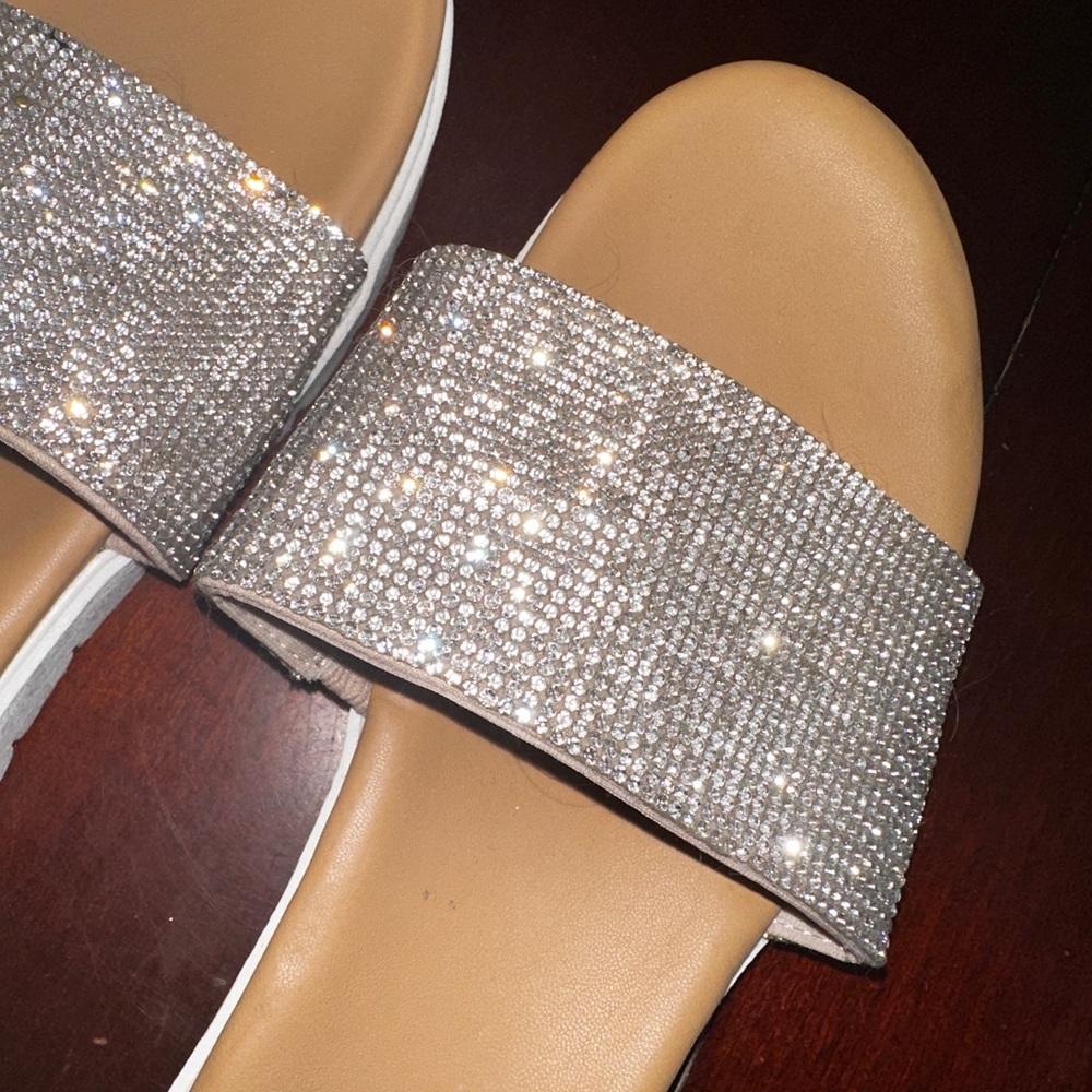 Wild Pair Rhinestone Sandals - Picture 4 of 5